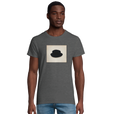 Freedom - "Hat On" T-shirt Grey Melange 4
