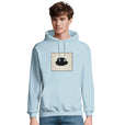 Freedom - "Hat On" Hoodie creamy blue 4