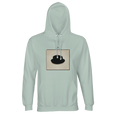 Freedom - "Hat On" Hoodie creamy green 1