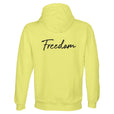 Freedom - "Hat On" Hoodie Light Yellow 2