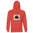 Freedom - "Hat On" Hoodie pop orange 1