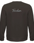 Freedom - "Hat On" Sweatshirt deep charcoal grey XS 11