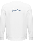 Freedom - "Hat On" Sweatshirt White XS 5