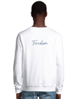 Freedom - "Hat On" Sweatshirt White XS 7