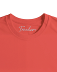 Freedom - "Hat On" T-shirt pop orange XS 11
