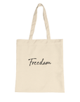 Freedom - "Hat On" Tote Bag Natural 2