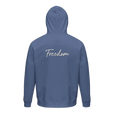 Freedom - "Hat On" Hoodie Blue 2