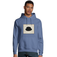 Freedom - "Hat On" Hoodie Blue 3