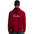 Freedom - "Hat On" Hoodie Burgundy 4