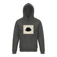 Freedom - "Hat On" Hoodie charcoal melange 1