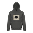Freedom - "Hat On" Hoodie charcoal melange 1