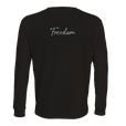 Freedom - "Hat On" Long sleeve Deep Black 2