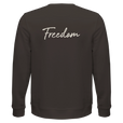 Freedom - "Hat On" Sweatshirt deep charcoal grey 2
