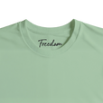 Freedom - "Hat On" T-shirt frozen green 2