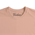 Freedom - "Hat On" T-shirt Peach 2