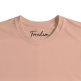 Freedom - "Hat On" T-shirt Peach 2