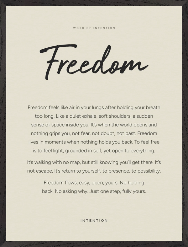 Freedom