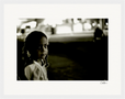 Cuba Girl Framed print 27x35 cm / 11x14″ White frame 22