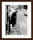 Old Star Framed print 20x25 cm / 8x10″ Dark wood frame 42
