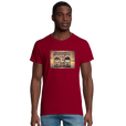 Glorious - "Blast Off" T-shirt Burgundy 4