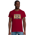 Glorious - "Blast Off" T-shirt Burgundy 4