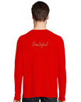 Grateful - "Circle of Life" Long sleeve Bright Red XS 19
