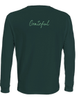 Grateful - "Circle of Life" Long sleeve green empire XS 29