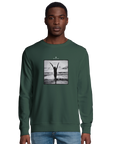 Grateful - "Circle of Life" Sweatshirt Bottle Green XS 3