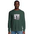 Grateful - "Circle of Life" Sweatshirt Bottle Green 3