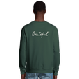 Grateful - "Circle of Life" Sweatshirt Bottle Green 4