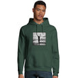 Grateful - "Circle of Life" Hoodie Bottle Green 3
