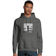 Grateful - "Circle of Life" Hoodie charcoal melange 3