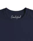 Grateful - "Circle of Life" T-shirt French Navy XS 2