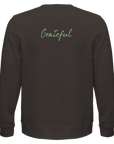 Grateful - "Circle of Life" Sweatshirt deep charcoal grey XS 5