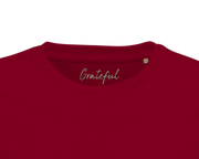 Grateful - "Circle of Life" T-shirt Burgundy XS 2