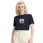 Grateful - "Circle of Life" T-shirt French Navy XS 6