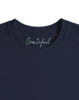 Grateful –Circle of Life T-shirt French Navy , 35