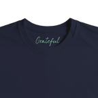 Grateful - "Circle of Life" T-shirt French Navy XS 2