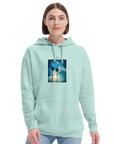 Gratitude - "Bubbles and Sky Sticks" Hoodie arctic blue XS 23