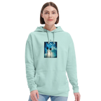Gratitude - "Bubbles and Sky Sticks" Hoodie arctic blue XS 5