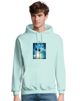 Gratitude - "Bubbles and Sky Sticks" Hoodie arctic blue XS 21