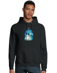 Gratitude - "Bubbles and Sky Sticks" Hoodie Black XS 6