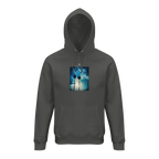 Gratitude - "Bubbles and Sky Sticks" Hoodie charcoal melange XS 1