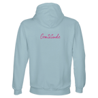 Gratitude - "Bubbles and Sky Sticks" Hoodie creamy blue XS 2