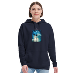 Gratitude - "Bubbles and Sky Sticks" Hoodie French Navy XS 5