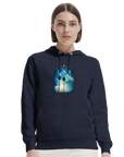 Gratitude - "Bubbles and Sky Sticks" Hoodie French Navy XS 38