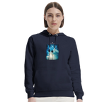 Gratitude - "Bubbles and Sky Sticks" Hoodie French Navy XS 5