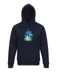 Gratitude - "Bubbles and Sky Sticks" Hoodie French Navy XS 34