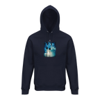 Gratitude - "Bubbles and Sky Sticks" Hoodie French Navy XS 1