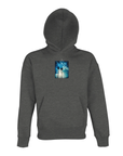 Gratitude „Bubbles and Sky Sticks“ Hoodie Grey Melange , 4